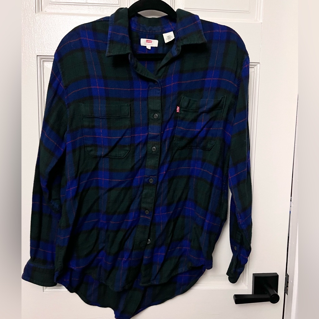 Levi’s Plaid Button Down